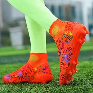 ローレザー サッカー スパイク トレーニング 競技用 26cm 男女兼用 Amazon | [DZXZ] サッカースパイク メンズ サッカーシューズ